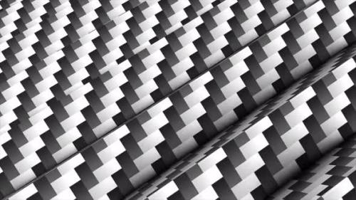 Videohive - Rotating 3D Blocks 4K - 47743892 - 47743892