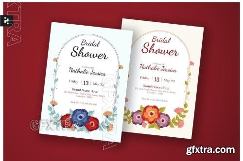 Floral Bridal Shower Invitation JVGYB85