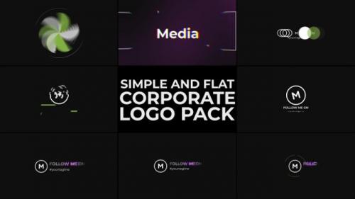 MotionArray - Simple And Flat Corporate Logo - and