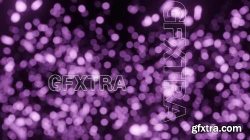 Lilac Shiny Particles Background Loop 1448370