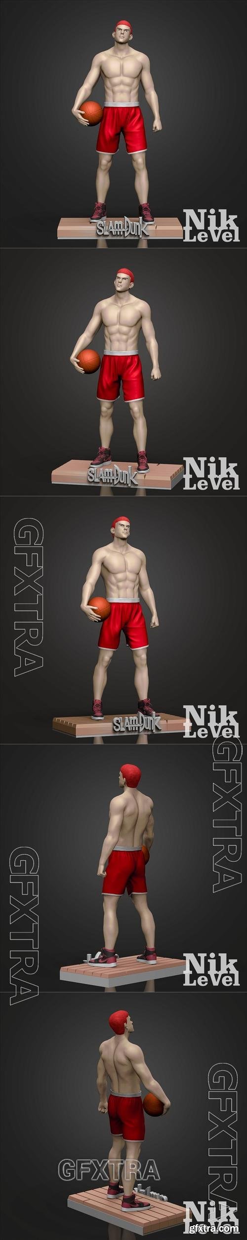 Hanamichi Sakuragi SlamDunk &ndash; 3D Print Model