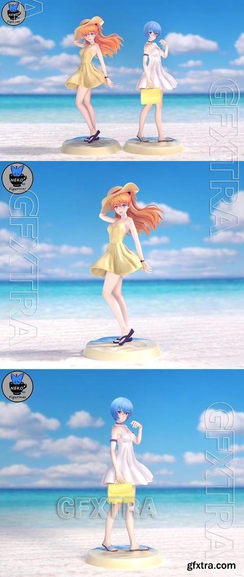 Asuka-Rei Summer Dress (Eva) &ndash; 3D Print Model