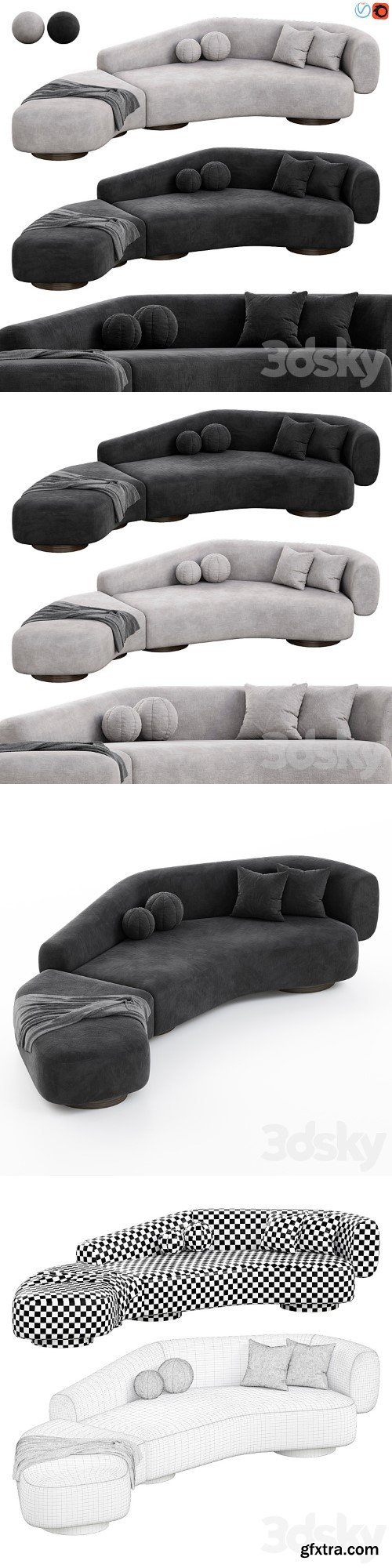 Repose Sofa by Okha