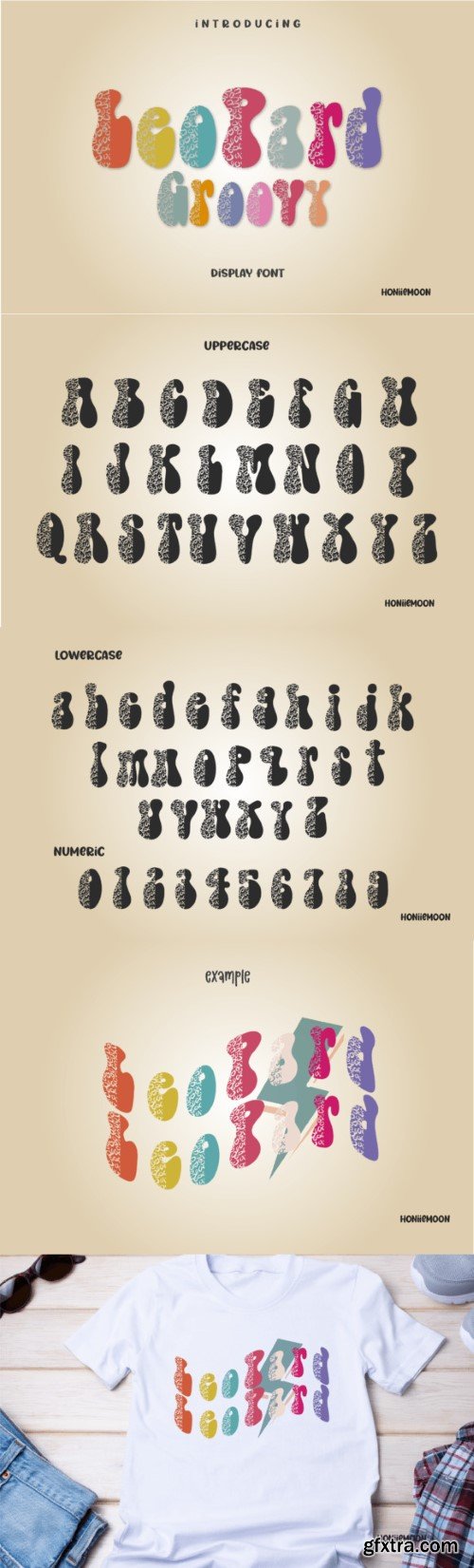 Leopard Groovy Font