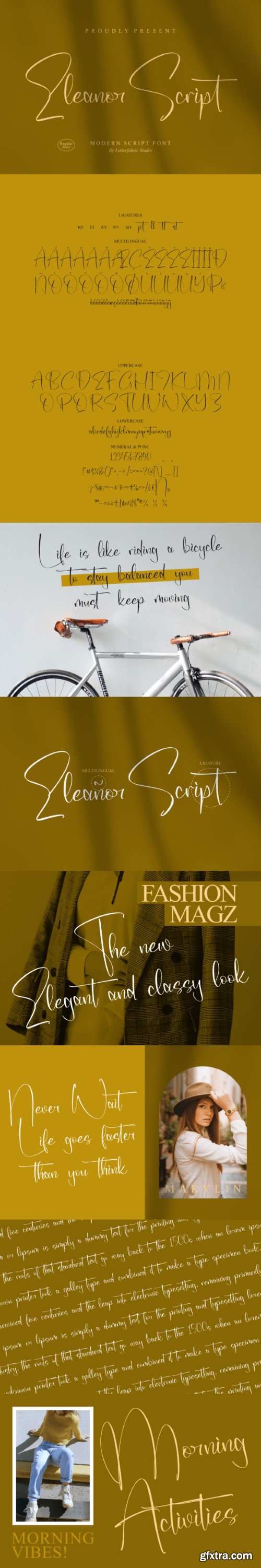 Eleanor Script Font