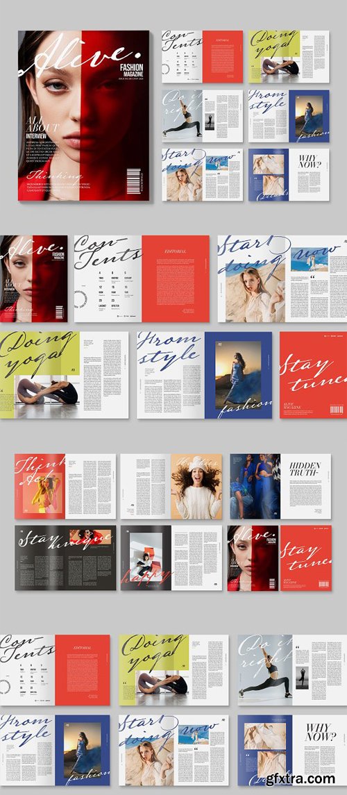 Lifestyle Magazine InDesign Template