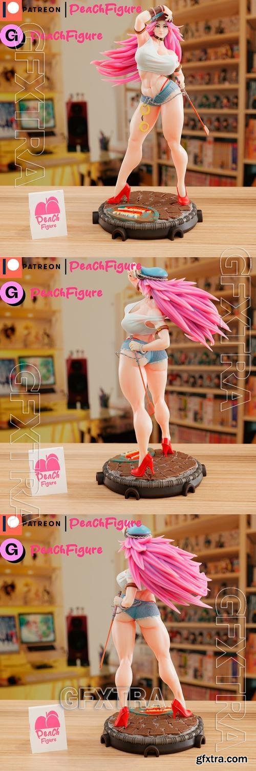 Peach Figure - Poison Street Fighter &ndash; 3D Print Model