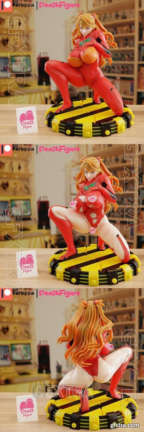 Peach Figure - Asuka &ndash; 3D Print Model