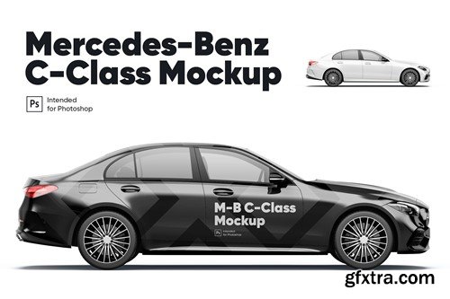 Mercedes-Benz C-Class Mockup P5M3BXP