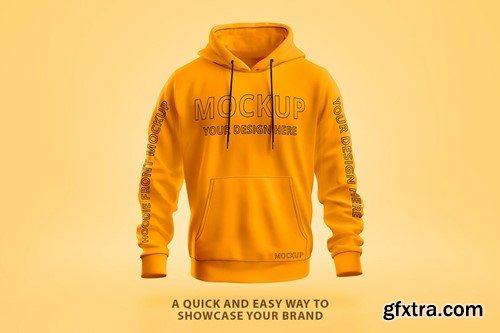 Hoodie Mockup - Front View G7MTA6J