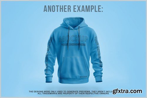 Hoodie Mockup - Front View G7MTA6J