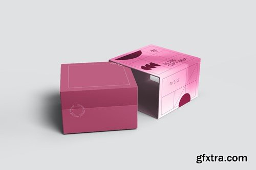 Slide Gift Box Mockups REXV6ZM