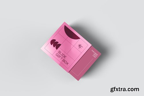 Slide Gift Box Mockups REXV6ZM