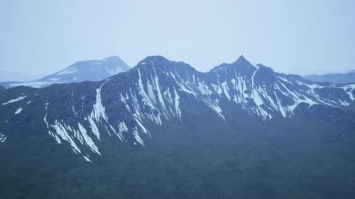 Videohive - Fog Over High Mountain Peak - 47787639 - 47787639