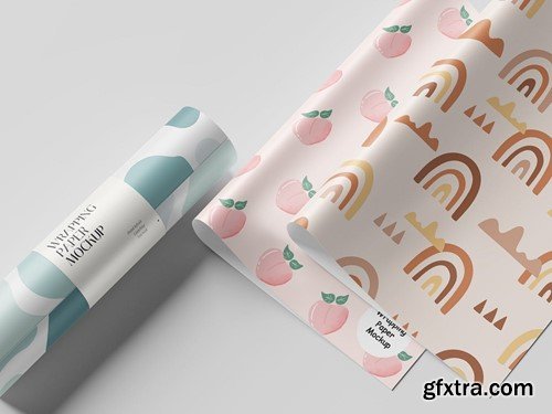 Wrapping Paper Mockup S3HKRQ5