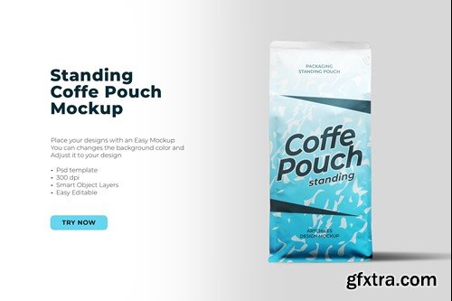 Coffe Pouch Mockup 229K5BY