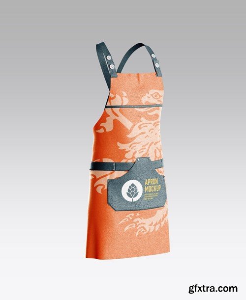 Professional Apron Mockup 52BQQP8