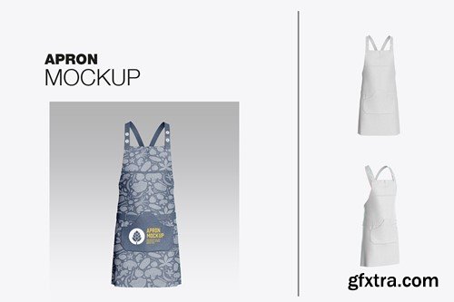 Professional Apron Mockup 52BQQP8