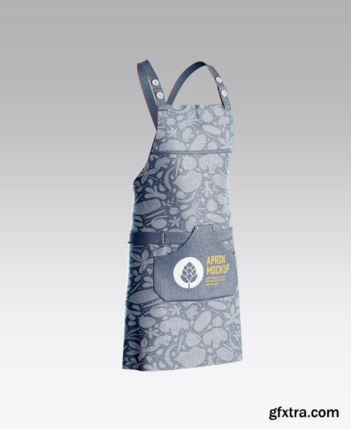 Professional Apron Mockup 52BQQP8