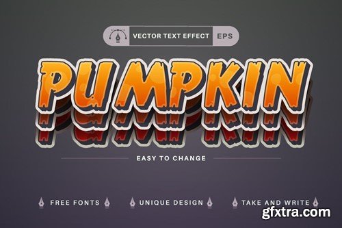 Set 10 Halloween Editable Text Effects, Font Style N3QS89X