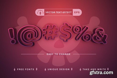 Halloween - Editable Text Effect, Font Style CVTC8GK