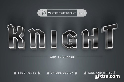 Set 10 Metal Editable Text Effects, Font Styles 6W9HTN6