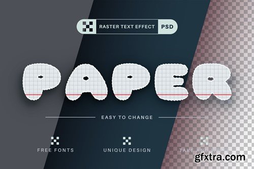 PSD School - Editable Text Effect, Font Style 4HCSTHK