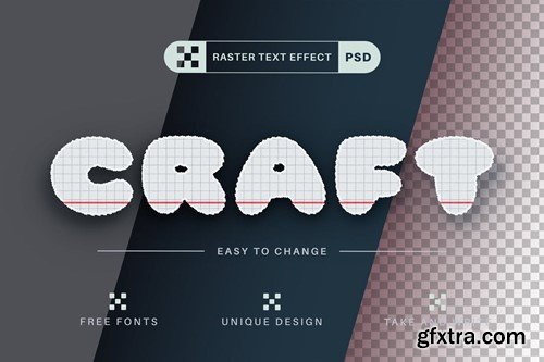 PSD School - Editable Text Effect, Font Style 4HCSTHK