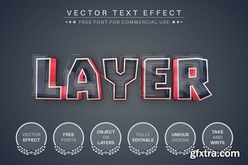 Plastic Stroke - Editable Text Effect, Font Style YLEUUUD