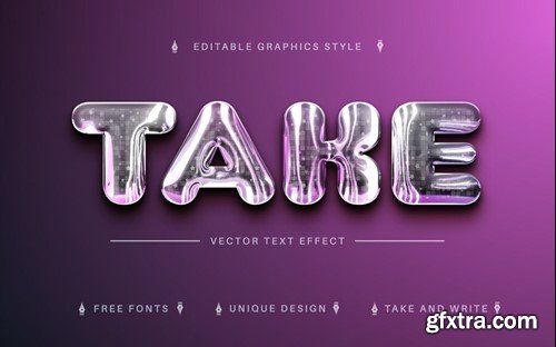 Holo - Editable Text Effect, Font Style L3UU2QY