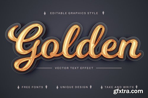 Good 3D- Editable Text Effect, Font Style X674PMJ