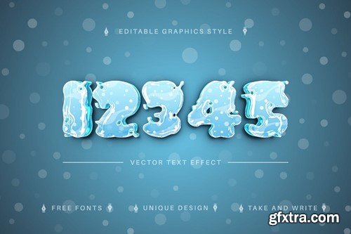 Drink Water - Editable Text Effect, Font Style WV8K8AR