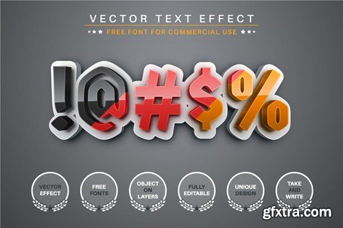 German - Editable Text Effect, Font Style DEHHSDF