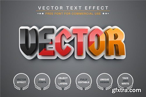 German - Editable Text Effect, Font Style DEHHSDF