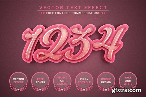 Sweet Cream - Editable Text Effect, Font Style QY7XPQ3