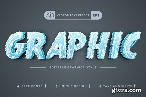 Winter - Edit Text Effect, Editable Font Style AVNBMCH