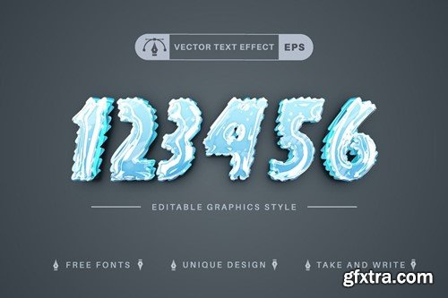 Winter - Edit Text Effect, Editable Font Style AVNBMCH