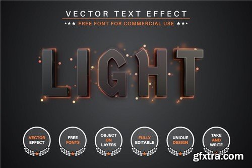 Flash Dark - Editable Text Effect, Font Style X4A4HT9