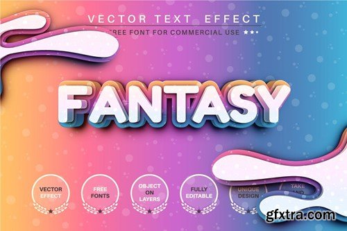 Unicorn Dream - Editable Text Effect, Font Style FYQGWX6