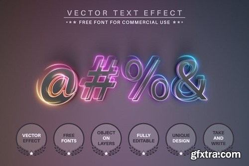 Design Unicorn - Editable Text Effect, Font Style C3CQG6G