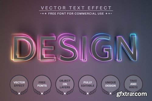 Design Unicorn - Editable Text Effect, Font Style C3CQG6G