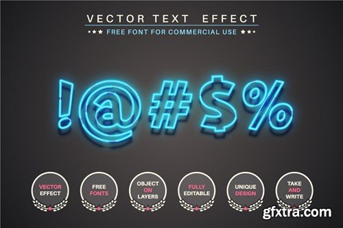 Night Party - Editable Text Effect, Font Style 95BQAG9