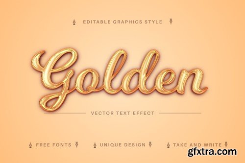 Caramel - Editable Text Effect, Font Style FU3JL9E