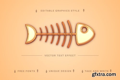 Caramel - Editable Text Effect, Font Style FU3JL9E