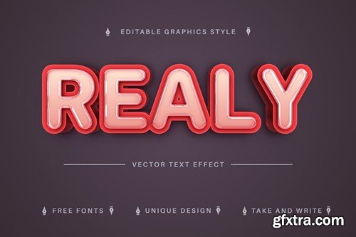 Smart Glasses - Editable Text Effect, Font Style EMS4Z3S