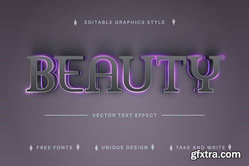 Garland - Editable Text Effect, Font Style 2V9FX73