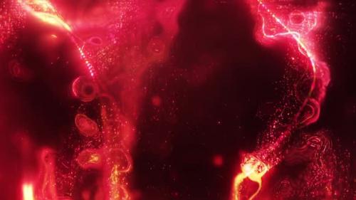 Videohive - Energy Red Light Sparks - 47767166 - 47767166