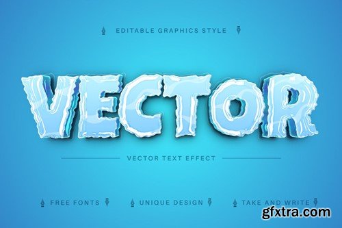 Frozen Winter - Editable Text Effect, Font Style LYHCL7S