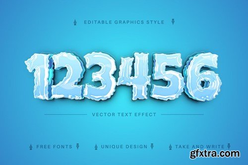 Frozen Winter - Editable Text Effect, Font Style LYHCL7S