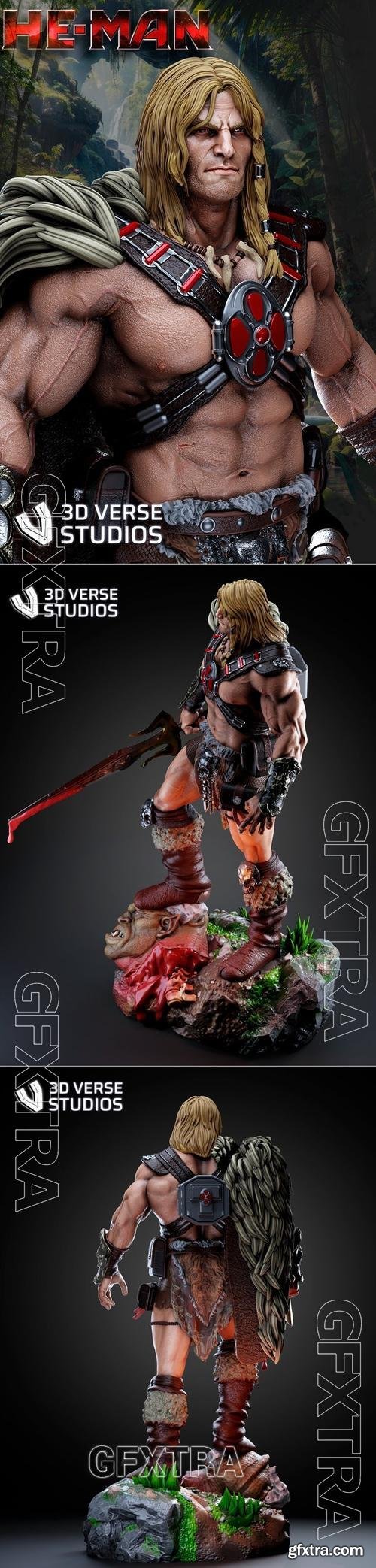 3d Verse Studios - He-Man &ndash; 3D Print Model